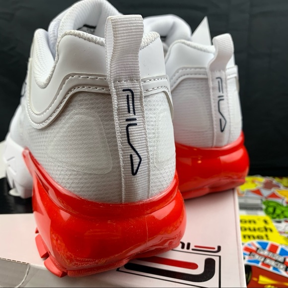 Fila Disruptor 2 Sleek Red Womens Various Sizes - Picture 9 of 10